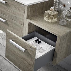 contemporary bathroom cabinet
