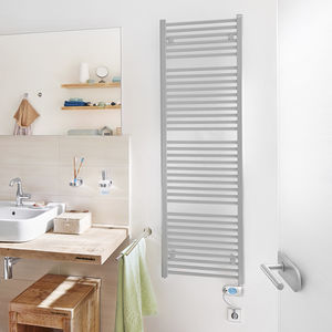 electric towel radiator / steel / traditional / bathroom
