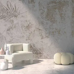 Contemporary Wallpaper Bd1 01 Yo2 Designs Abstract Motif Metal Look Gold Colored