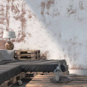 contemporary wallpaper / metal / abstract motif / concrete look