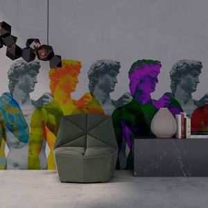 original design wallpaper / vinyl / art print / multi-color