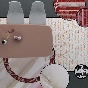 contemporary rug / patterned / polyamide / tufted