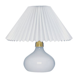 table lamp / contemporary / steel / brass