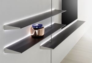 wall-mounted shelving system