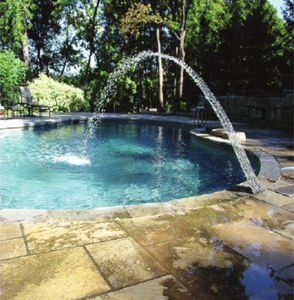 pool fountain