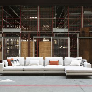 modular sofa / contemporary / fabric / 7-seater and up