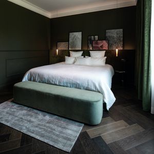 contemporary bed bench