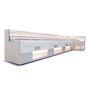 counter refrigerated display case
