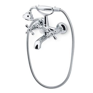 double-handle bathtub mixer tap