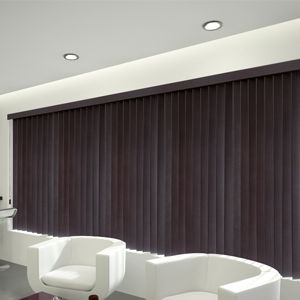 vertical blinds / leather