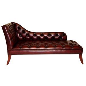 Chesterfield chaise longue