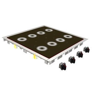 vitroceramic induction cooktop