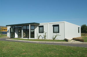 modular building / prefab / wooden / for offices