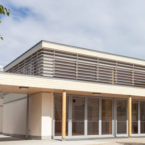 wooden solar shading