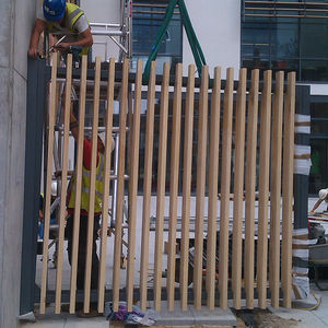 wooden solar shading