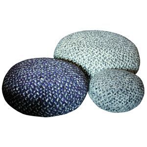contemporary pouf