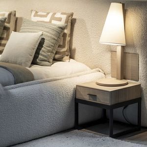contemporary bedside table