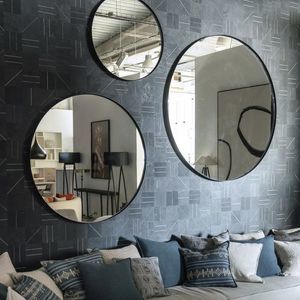 wall-mounted mirror