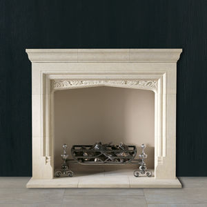 Traditional fireplace mantel - THE MARSEILLES - Chesneys - stone