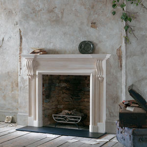 traditional fireplace mantel
