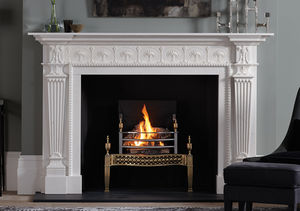 traditional fireplace mantel