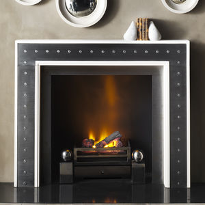 contemporary fireplace surround