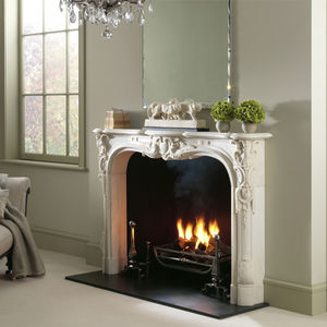traditional fireplace mantel 1