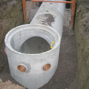 concrete manhole