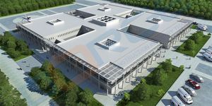 prefab building / modular / concrete / steel