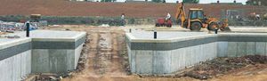 precast concrete precast double wall