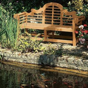 traditional garden bench
