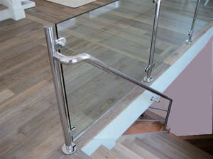 stainless steel handrail