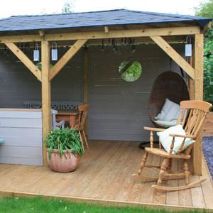 solid wood deck boards / wooden