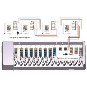 wall-mounted heating controller