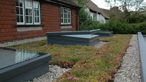 flat roof skylight