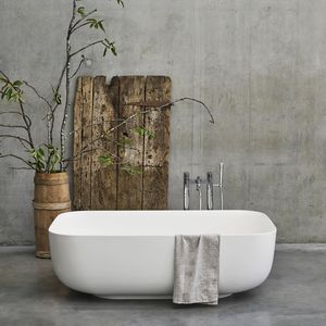 free-standing bathtub