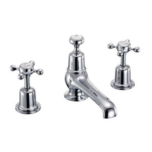 double-handle washbasin mixer tap