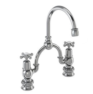 double-handle washbasin mixer tap