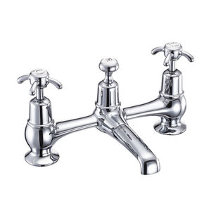 double-handle washbasin mixer tap