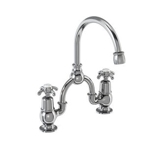 double-handle washbasin mixer tap