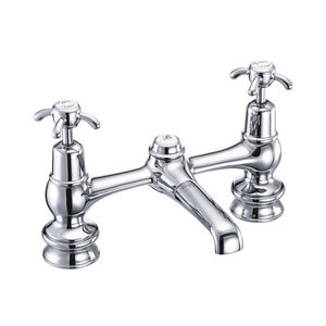 double-handle washbasin mixer tap
