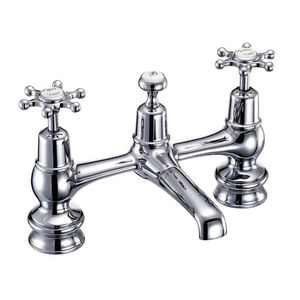double-handle washbasin mixer tap