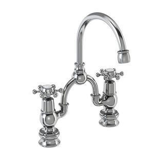 double-handle washbasin mixer tap