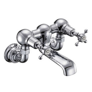 double-handle bathtub mixer tap