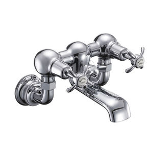 double-handle bathtub mixer tap