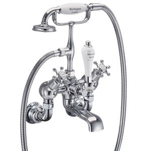 double-handle bathtub mixer tap