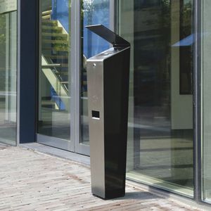 pedestal ashtray