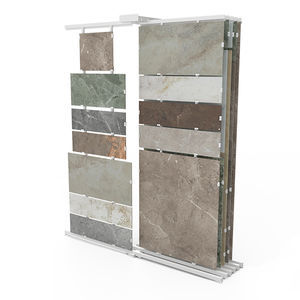 metal tile display rack