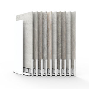 metal tile display rack