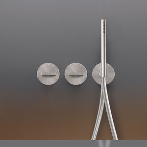 double-handle shower mixer tap